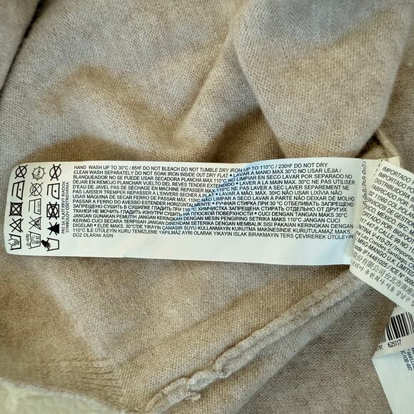 MNG Mango Mock Neck Slouchy Knit Long Sleeve Sweater Oversized Size Small - Picture 10 of 12